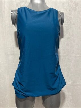 Women's Performance Tank Top in Teal with built-in support. XL 1084